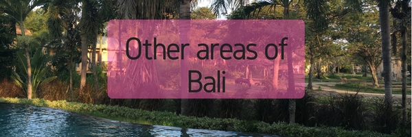 Other areas of Bali