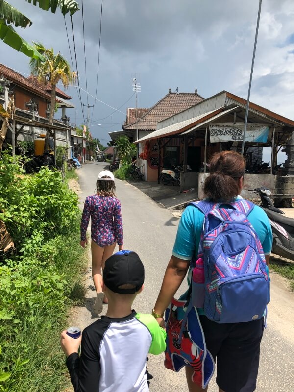 Nusa Lembongan with kids