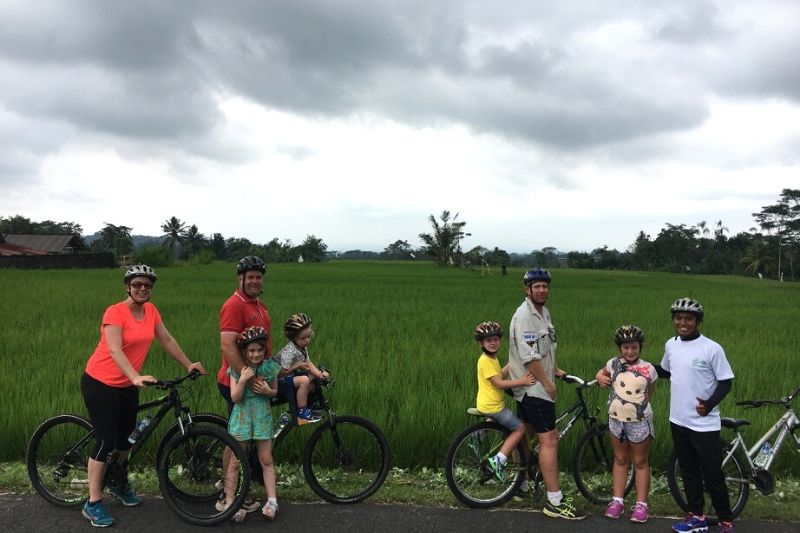 Fun bike riding with Ubud Cycling Bike in 2017